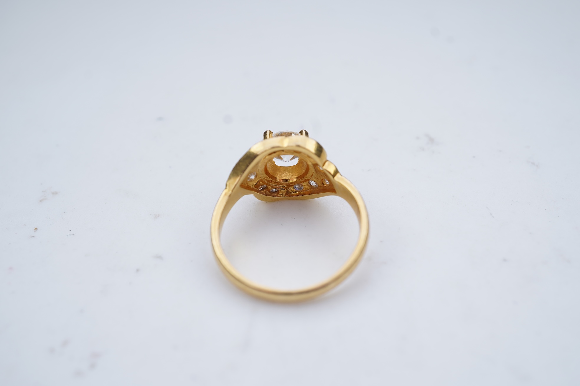 A diamond ring
